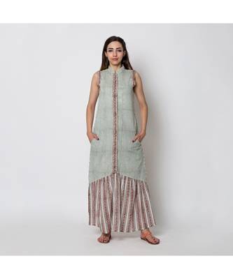 multicolor printed cotton dresses 1