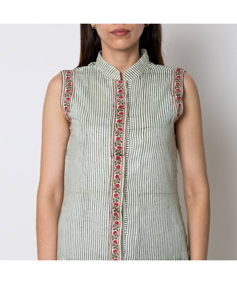 multicolor printed cotton dresses