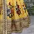 Captivating Yellow Pearl, Dori and Sequins Embroidered Art Silk Semi Stitched Party wear Lehenga choli