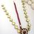 Maroon White Pacchi Kundan Rakhdi