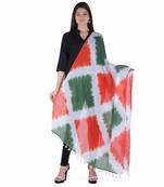 Multicolor Dyed Cotton Dupatta