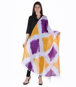 Multicolor Dyed Cotton Dupatta