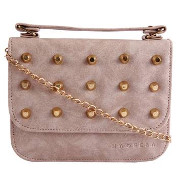 Women Casual White leatherette Sling Bag 1