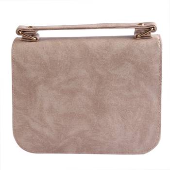 Women Casual White leatherette Sling Bag 3