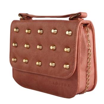 Women Casual Peeche leatherette Sling Bag 2