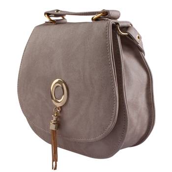 Women Casual White leatherette Sling Bag 2