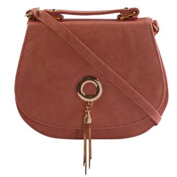 Women Casual Peeche leatherette Sling Bag 1
