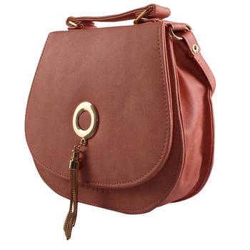 Women Casual Peeche leatherette Sling Bag 2