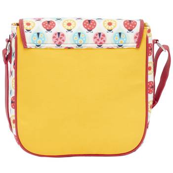 Haqeeba Casual Women Yellow Bugs Printed Sling Bag 3