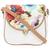 Haqeeba Casual Women White Floral Printed Sling Bag