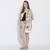 Haqeeba Casual Women White Floral Printed Sling Bag