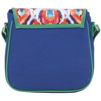 Haqeeba Casual Women Blue, Printed Canvas Sling bag 3