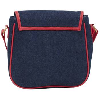 Haqeeba Casual Women Blue Denim Sling Bag 3