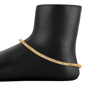 White crystal anklets 2