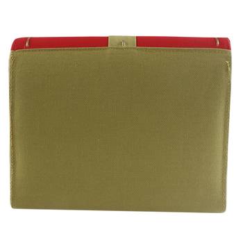 Haqeeba Casual Women Green and Red Canvas Sling Bag 3