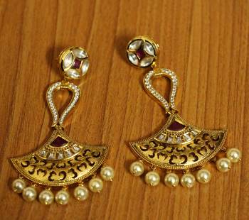 Red Ruby       Chandbali 1