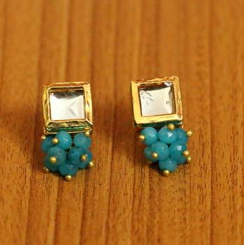 Turquoise Turquoise Studs 2