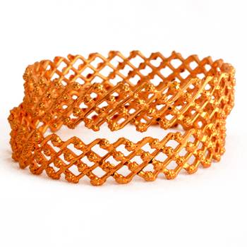 One Gram Gold bangles #1084 1