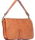 Annodyne Stylish  Brown color Women's Handbag cum wallets