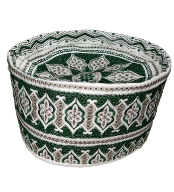 Islamic barkati crown cap with 