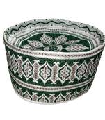 Islamic barkati crown cap with symmetric design