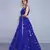 Meghalaya Royal Blue Art Silk Lehenga Choli Set
