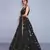 Marvellous Black Embroidered with mirror work Art Silk Lehenga choli for party