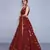 Bewitching Maroon Embroidered with mirror work Art Silk Lehenga choli for bridesmaid