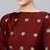 Maroon Mirror Work Art Silk Semi Stitched Indian Festive Lehenga Dress