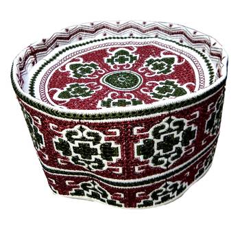 zig zag border barkati topi 1