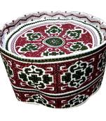 zig zag border barkati topi