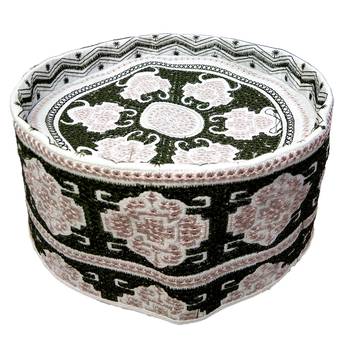 Six motif crown head Barkati topi 1