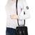Anekaant Furbish Black leatherette Sling Bag