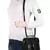 Anekaant Furbish Black leatherette Sling Bag