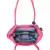 Anekaant Striped Pink and Blue Cotton Tote Bag
