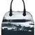 Anekaant Tabernacle Black Printed Canvas Tote Bag
