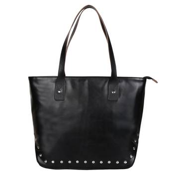 Anekaant Modish Black Leatherette Shoulder Bag 1