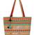 Anekaant Totemic Multicoloured Jacquard and Cotton Shoulder Bag