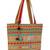 Anekaant Totemic Multicoloured Jacquard and Cotton Shoulder Bag