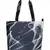 Anekaant Flex Blue and White Printed Canvas Tote Bag