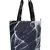 Anekaant Flex Blue and White Printed Canvas Tote Bag