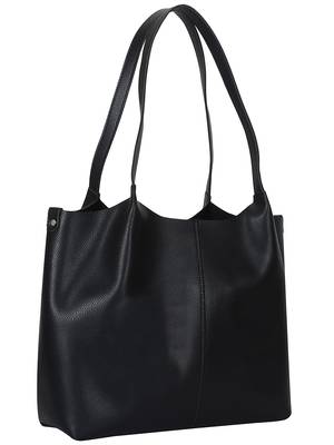 Anekaant Medley Black Leatherette Shoulder Bag with Pouch 2