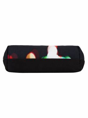 Anekaant Tabernacle Black and Multicoloured Printed Canvas Handbag 5