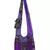 Anekaant Motley Purple and Multicoloured Printed Canvas Sling Bag