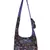 Anekaant Motley Purple and Multicoloured Printed Canvas Sling Bag