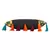 Anekaant Motley Black and Multicoloured Canvas Sling Bag