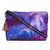 Anekaant Tabernacle Purple Printed Canvas Sling Bag