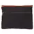 Anekaant Envelope Black and brown Cotton jacquard and leatherette Sling Bag