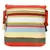 Anekaant Steady Red and  Multicoloured Cotton Sling Bag
