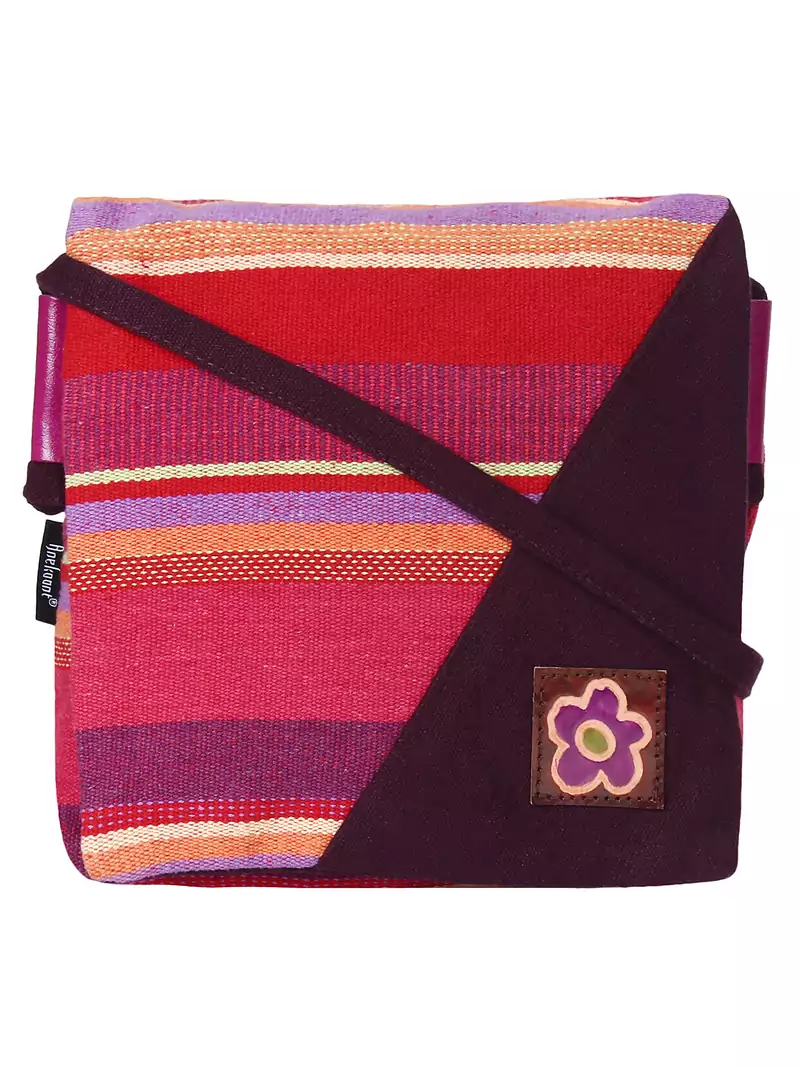 Anekaant Steady Multicoloured Cotton Sling Bag